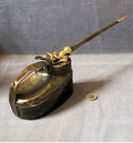 Westco Oil Can — Brass, late 19th century