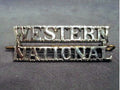 Western National Buses Badge — Chrome