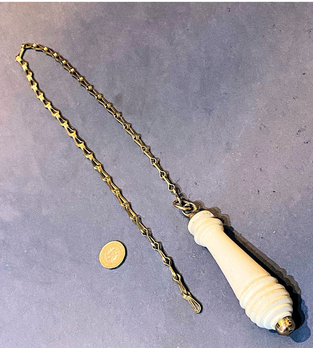 Weston Super Mare Ceramic Loo Pull — view 2