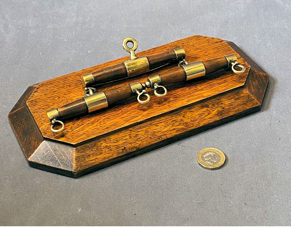Whipple Tree Letter Clip — Brass, late 19th century