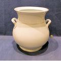 White Ceramic Slops Pail — Ceramic, late 19th century