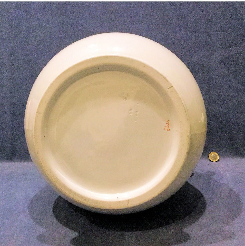 White Ceramic Slops Pail — view 4