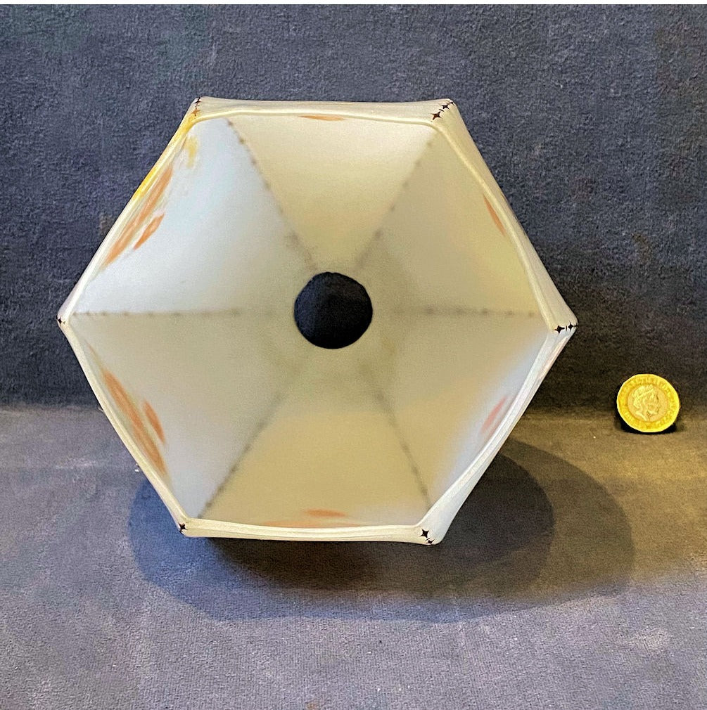 White Glass Lamp Shade — view 2