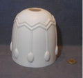 White Glass Lamp Shade — Glass, 1920's