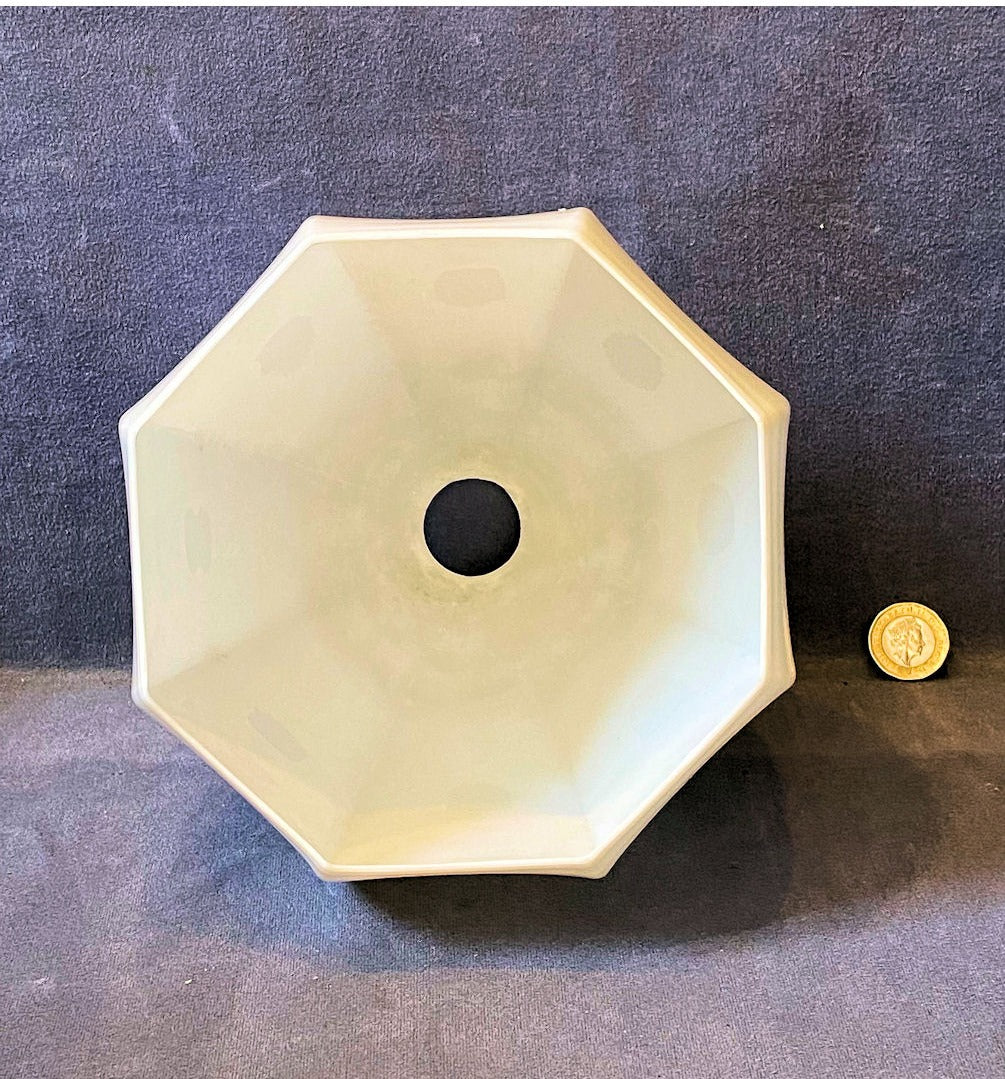 White Glass Light Shade — view 3