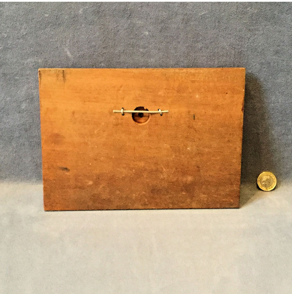 Whiteley Wood Brass Nameplate — view 2