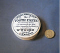 Wood's Toothpaste Pot Lid — Wood, late 19th century