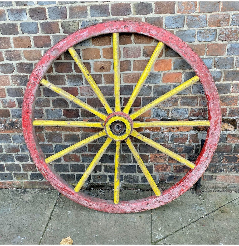 Wooden Cartwheel — view 2