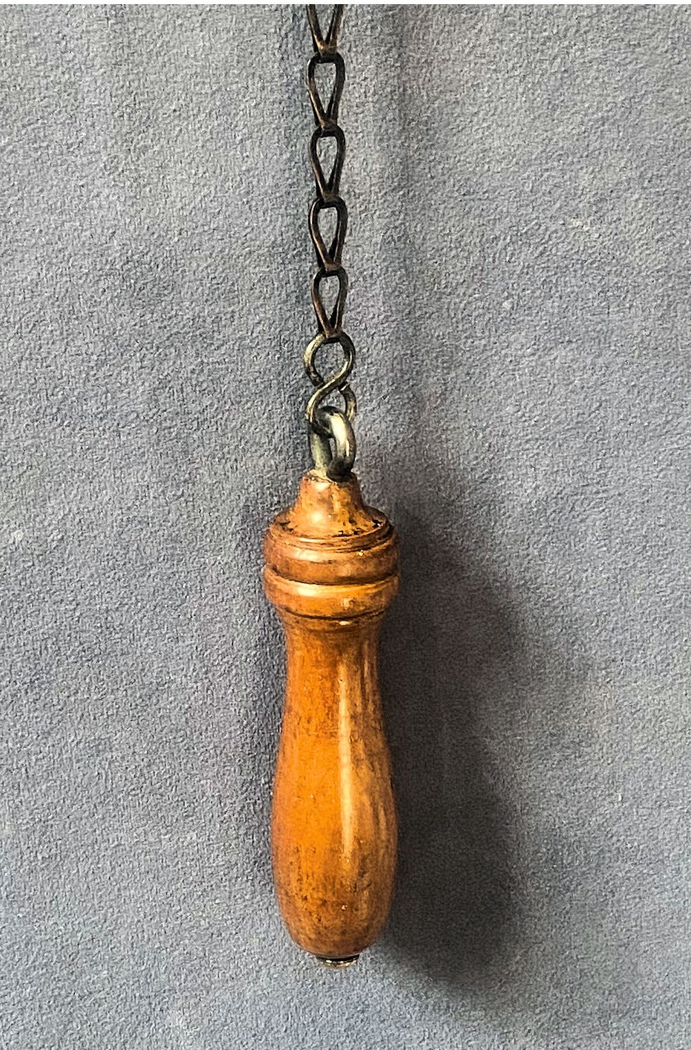 Wooden Loo Pull — view 2