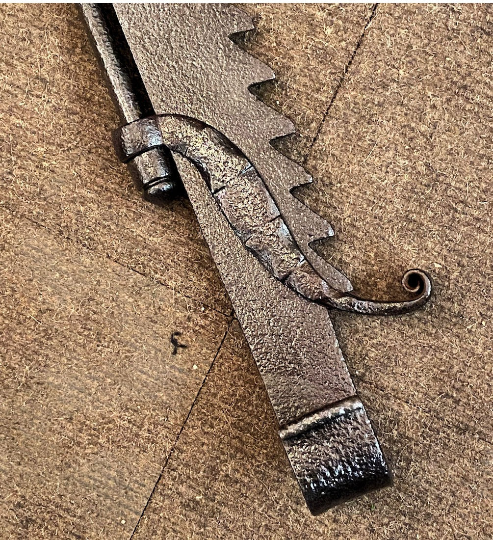 Wrought Iron Adjustable Pot Hook — view 3