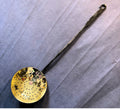 Wrought Iron & Brass Skimmer — Wrought iron, late 19th century
