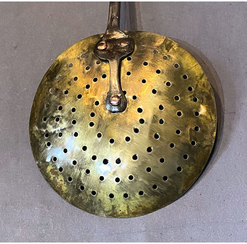 Wrought Iron & Brass Skimmer — view 3