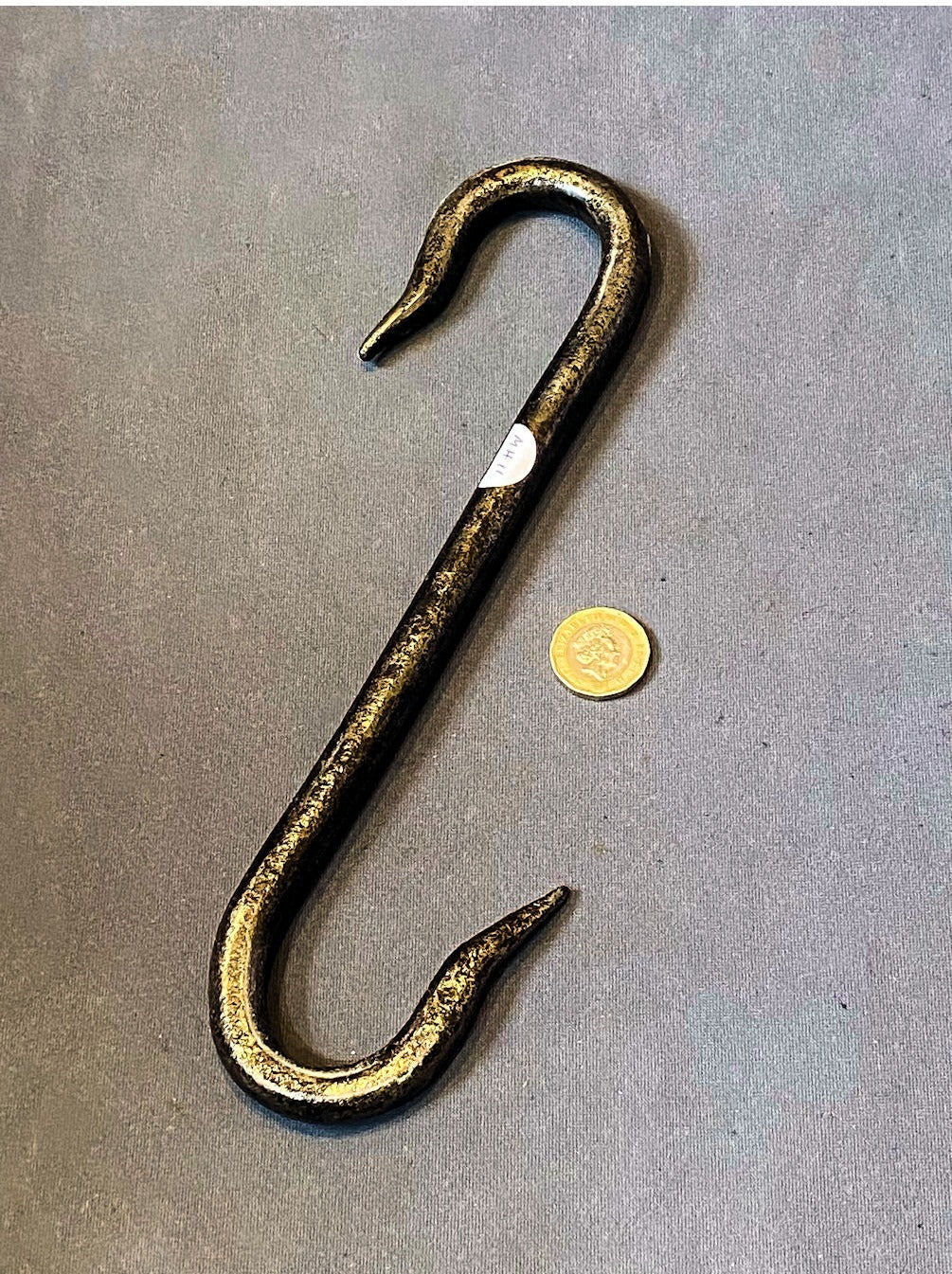 Wrought Iron Butcher's Meat Hook — view 2