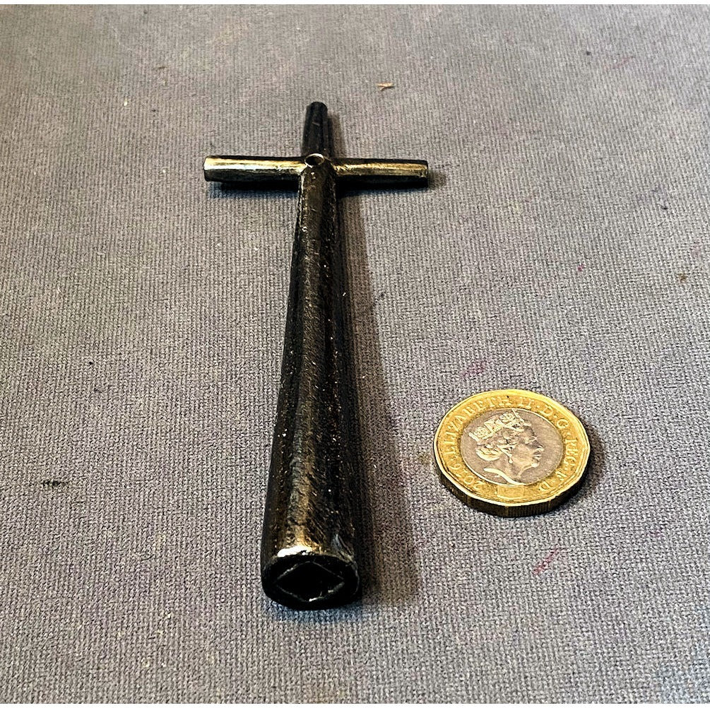 Wrought Iron Clock or Carriage Key — view 2
