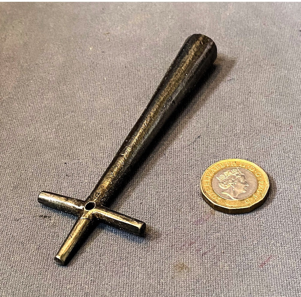 Wrought Iron Clock or Carriage Key — view 3