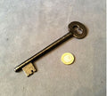 Wrought Iron Door Key — Wrought iron, circa 1900