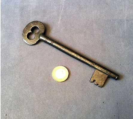 Wrought Iron Door Key — view 2