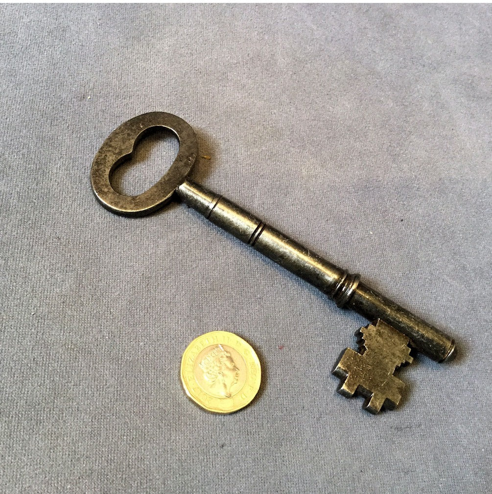 Wrought Iron Door Key — view 2
