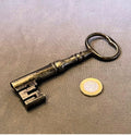 Wrought Iron Door Key — Wrought iron, mid 19th century