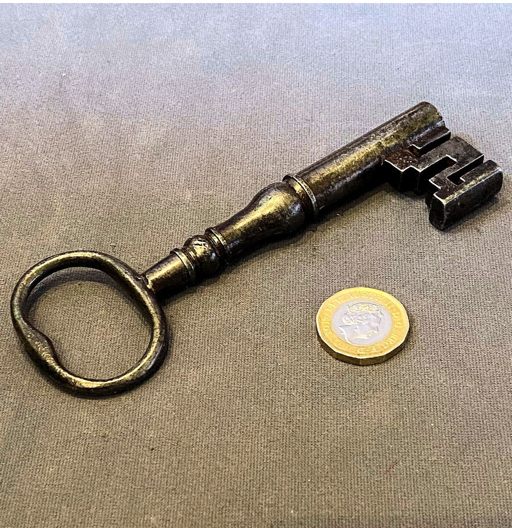 Wrought Iron Door Key — view 2