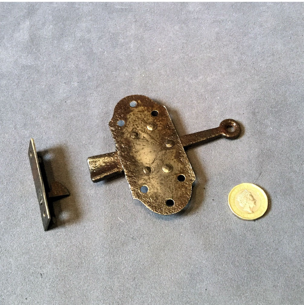 Wrought Iron Door Latch — view 2