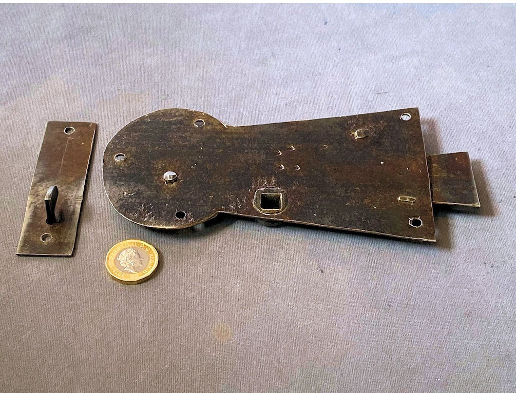 Wrought Iron Door Latch — view 2