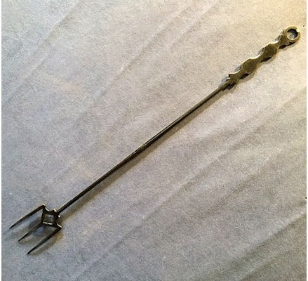 Wrought Iron Flesh Fork — view 2