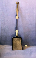 Wrought Iron Hearth Shovel — Wrought iron, mid 19th century