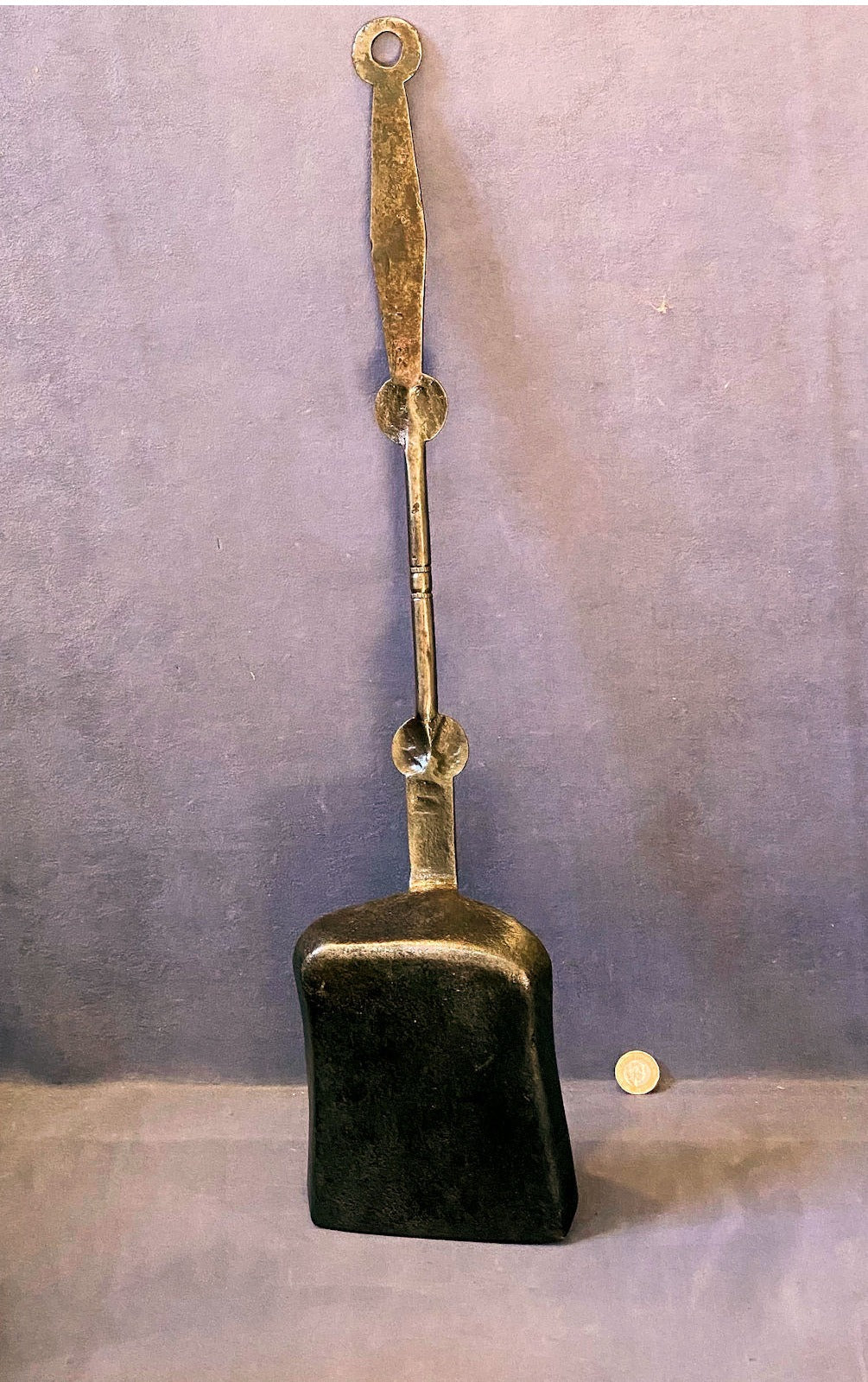 Wrought Iron Hearth Shovel — view 2