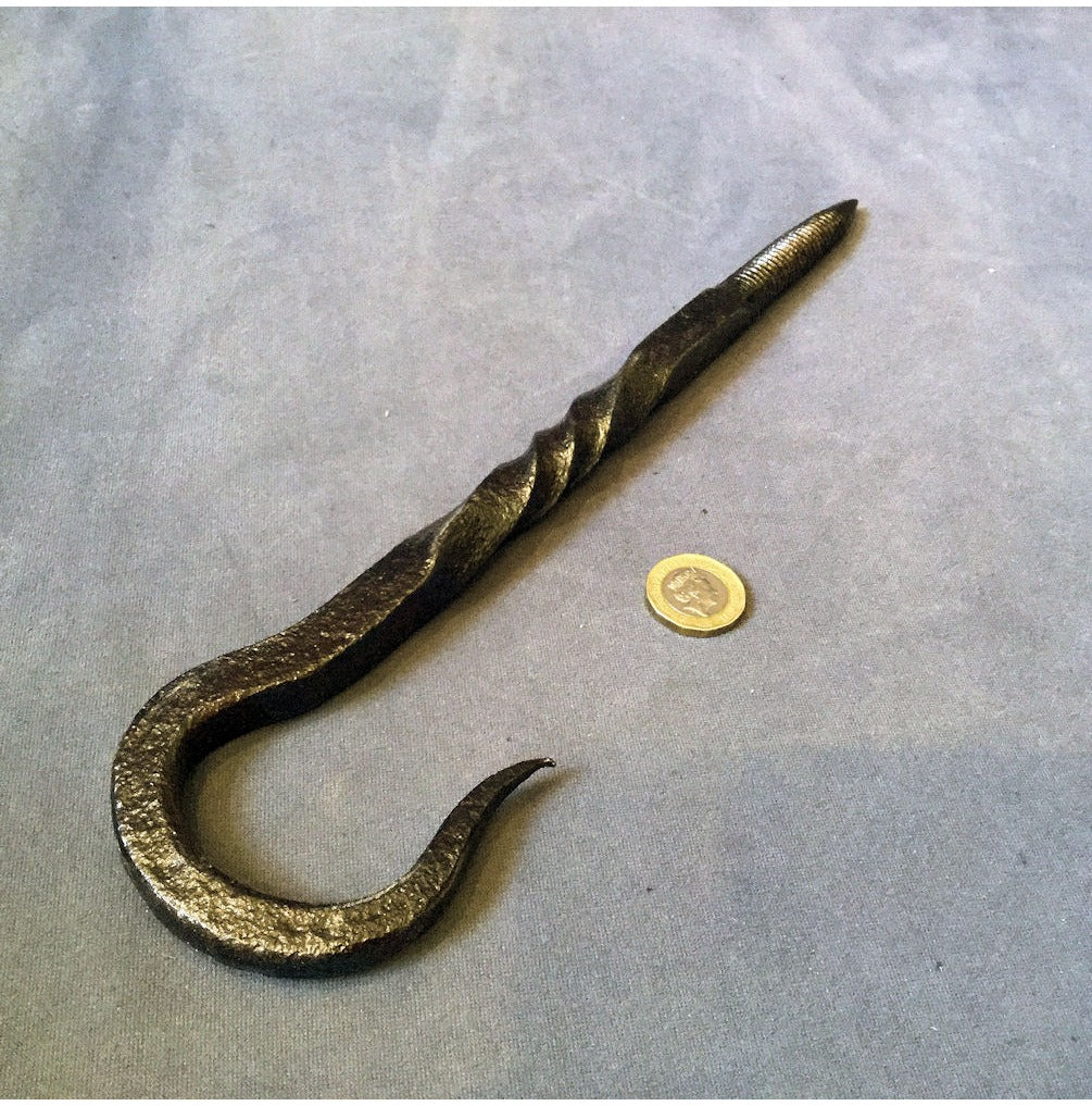 Wrought Iron Meat or Chimney Hook — view 2