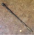 Wrought Iron Poker — Wrought iron, late 19th century