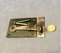 Wrought Iron Skeleton Door Latch, 11 near identical, same hand available — Wrought iron, late 19th century
