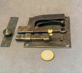 Wrought Iron Skeleton Door Latch — Wrought iron, late 19th century