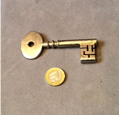 Wrought Iron Strongbox Key — view 2