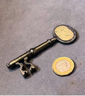Wrought Iron with Brass Infill — Wrought iron, early 19th century