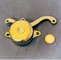 WT&S Brass Bell Pull Fitting — Brass, late 19th century