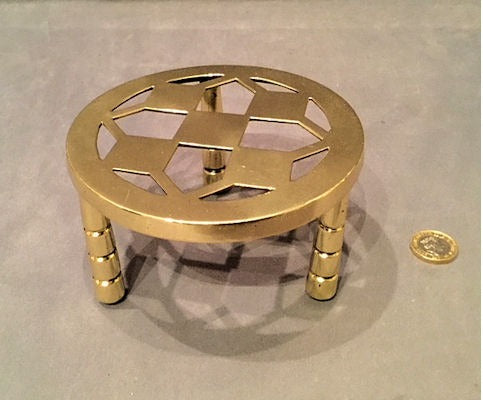WT&S Brass Potstand — Brass, 1913