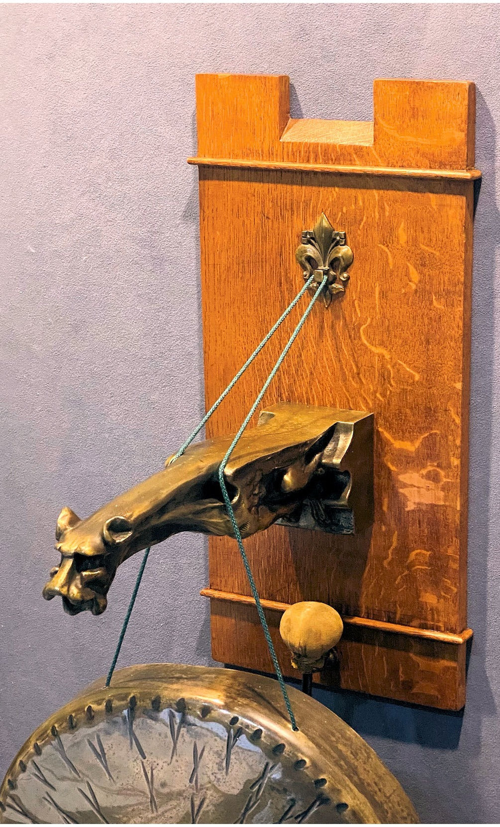 WT&S Wall Mounted Dinner Gong — view 2