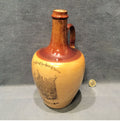 Ye Olde Cheshire Cheese Whiskey Jug — Stoneware, late 19th century